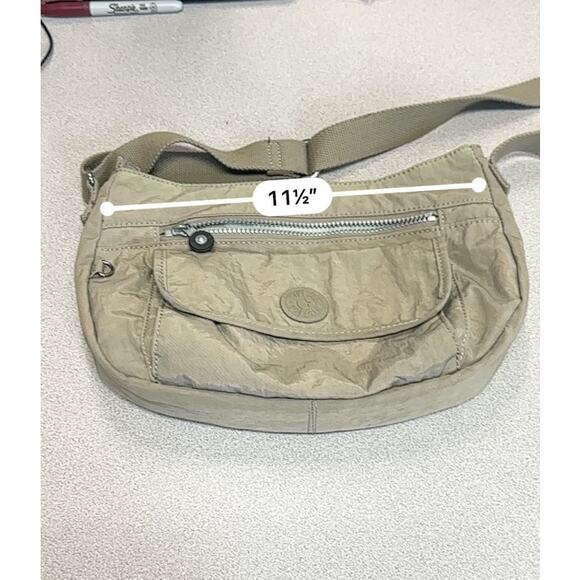 Kipling Everyday Crossbody Bag Women's Beige Canvas‎ Adjustable Strap Travelcore - Picture 3 of 4